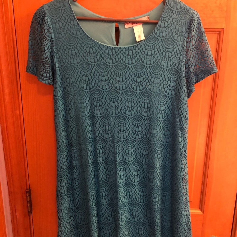 Blue Lace Dress